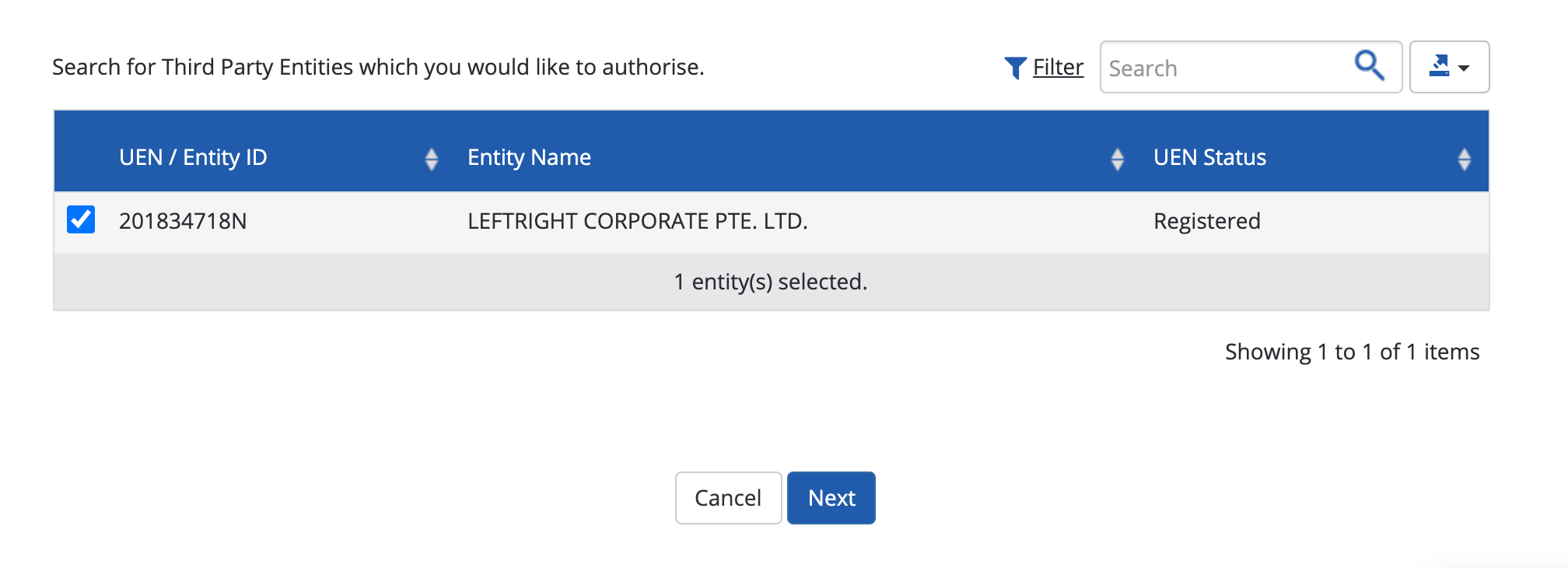 Add Leftright Corporate